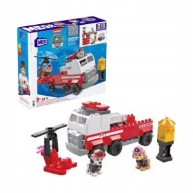    Mega Bloks Paw Patrol Mehrzweck-Marshall-Feuerwehrauto-Wasserturm
