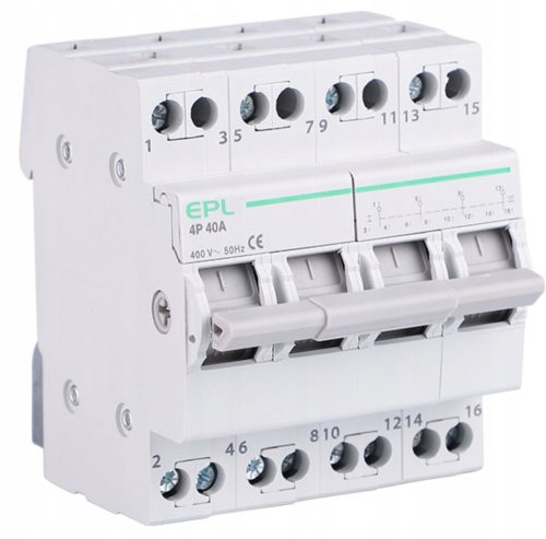 EPL-Schalter 415V IP20 40A