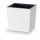  Prosperplast Blumentopf 29,5 cm x 29,5 x 29 cm Durchmesser 31 cm Kunststoff weiß