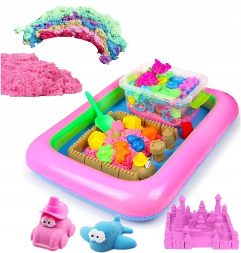  Lewer kinetischer Sand 6 Kol. 3 kg