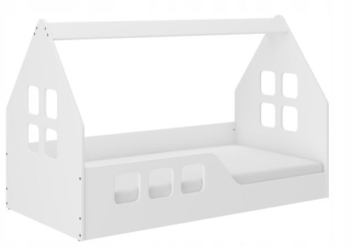  Wooden Toys House Holzbett 84 x 164 cm weiß