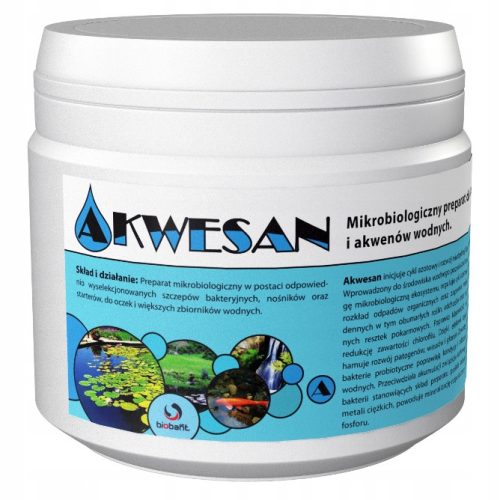  BAKTERIENZUBEREITUNG FÜR TEICHWASSERBECKEN AKWESAN 500 g