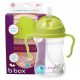 B.Box BB00512 Becher mit Strohhalm 240 ml grün