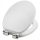 Sevico Toilettensitz Weißer MDF-Toilettensitz