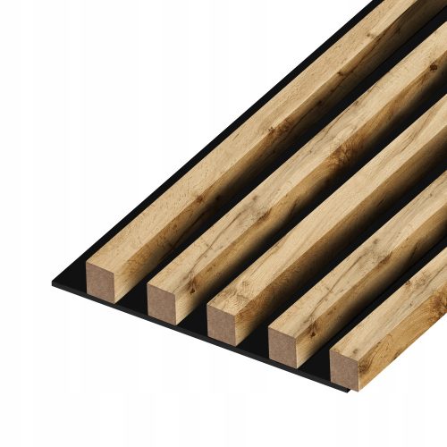 Lamellen auf HDF-Golddoor-Eichenbrett 17,2x275 cm