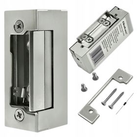    Qoltec Symmetrischer Elektro-Türöffner mit Speicher und Block