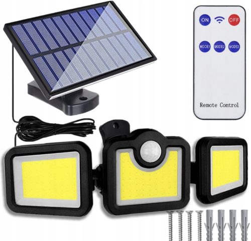  LED-Straßenleuchte 163 W 2000 lm batteriebetrieben