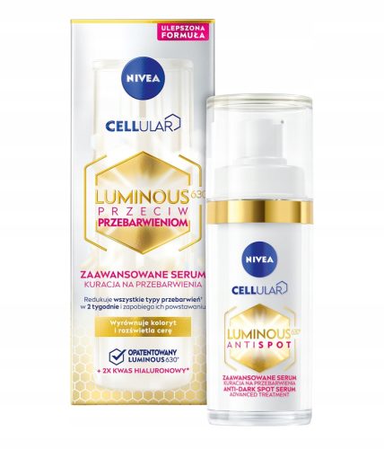  Nivea Cellular Luminous630® Serumbehandlung FÜR Verfärbungen 30 ml