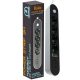 Smartled Strip-Verlängerungskabel 3 m, 4 Stk. Steckdosen, schwarz