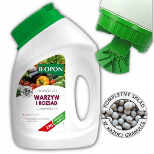 Gartendünger - Mehrkomponentendünger Biopon Granulat 2 kg