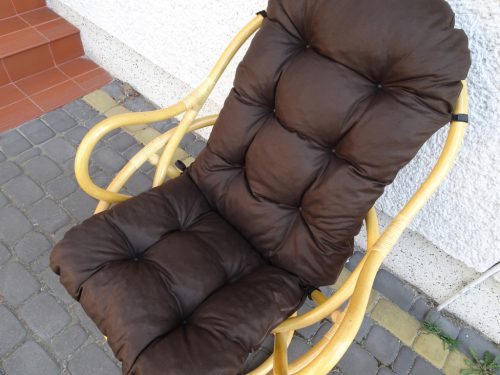  Kissen Schaukelstuhl Rattan 140 cm