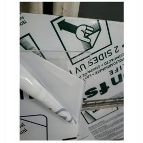   Massives Polycarbonat 3 mm Plexiglas 100x100 cm, Abdeckung 1 m2