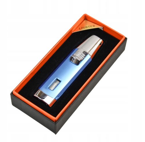 Coole, lustige Gadgets GLOW FEUERZEUG 2X JET BRENNER ZIGARRE GESCHENK
