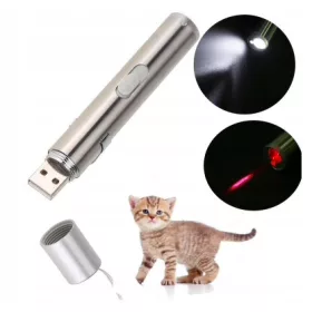  ROTER LASER MIT BATTERIE, USB-TASCHE FÜR KAT