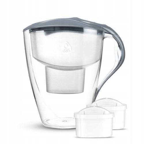 Dafi Omega MI Filterkanne 4 l silber/grau