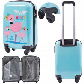  Unicorn Wings Kinderkoffer 25 l Rosatöne
