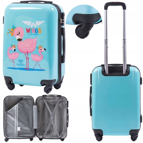  Valise Hartschalenkoffer, Polycarbonat (Polycarbonat), FLAMING, 38 l