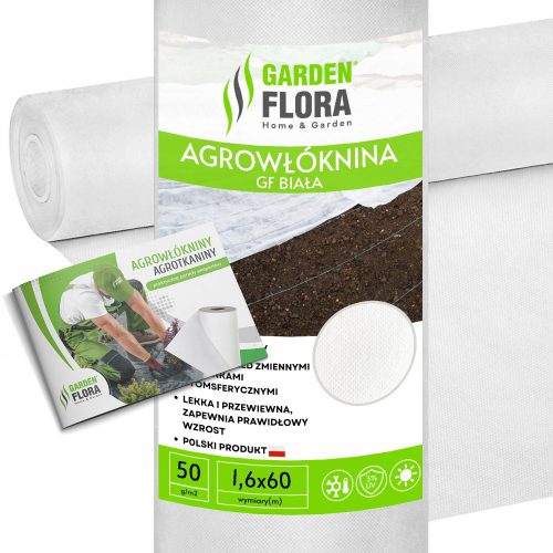 Agrartextil - Bedeckendes Agrotextil (Winter-Frühling) GF Agro weiß 160 x 6000 cm 50 g/m²