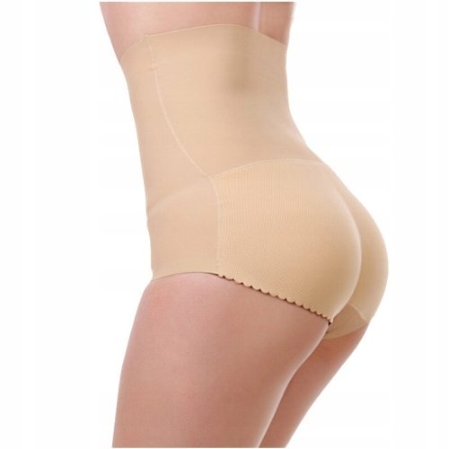  NAHTLOSES PUSH-UP-HÖSCHEN MIT HOHER TAILLE, S/M