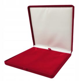 Große Schmuckschatulle, rote Halskette, Halskette