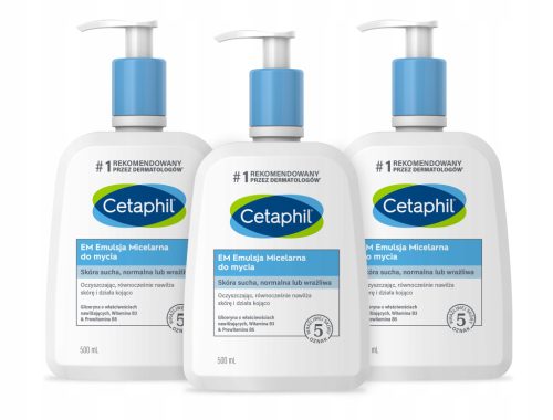 Cetaphil EM Emulsja micelarna do mycia 500