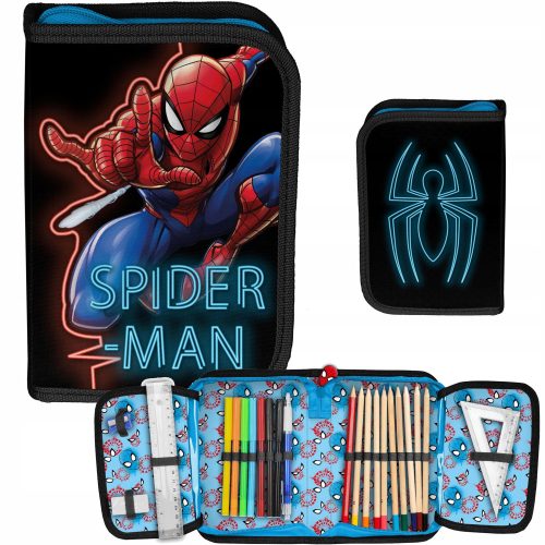  Schulmäppchen mit Spiderman-Ausstattung