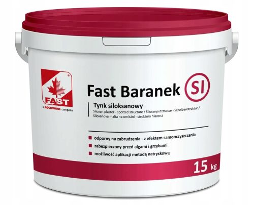 Fast Lamb SISI Fassadenputz 1,5 mm WEISS