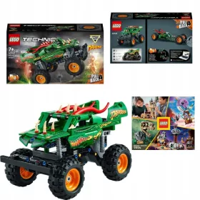   LEGO Technic Monster Jam Dragon 42149 + LEGO KATALOG 2024 NEU