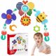  KINDERWAGENBAND, RASSELANHÄNGER, SCHLEIFE, VERSTELLBARER KINDERBETTANHÄNGER, UN