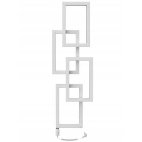    DISCOVERYDOM elektrischer Badheizkörper 600 W 360 x 1110 mm weiß