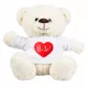  VALENTINSTAGSGESCHENK, TEDDYBÄR MIT AUFDRUCK