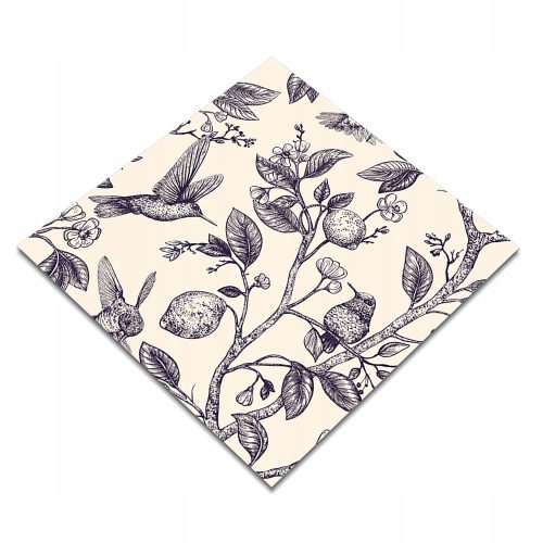 Bluedecor quadratische Fliese 30 x 30 cm in den Farbtönen Grau und Silber