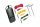 Fluke ES165X Erdungssondensatz