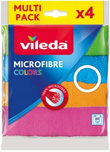 VILEDA Tuch 173730 Mikrofaser COLORS UNIVERSAL Tuch 4 Stk.
