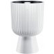 Töpfe und Pflanzgefäße für den Außenbereich und den Garten Form-Plastic Blumentopf 38,5 cm x 38,5 x 58 cm Durchmesser 38,5 cm Kunststoff weiß