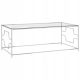  VidaXL rechteckiger Couchtisch 120 x 60 x 45 cm in Grautönen