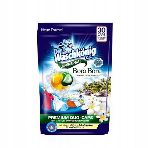  Der Waschkönig Bora Bora Wäschekapseln 30 Stk.