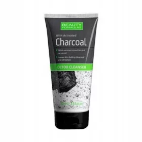    Beauty Formulas Charcoal Detox Cleanser Gesichtsreinigungsgel mit Aktivkohle 150 ml
