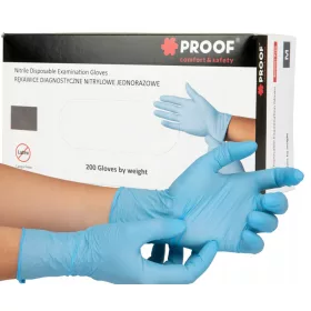 Proof-Nitril-Handschuhe, Größe 8, 200 Stück