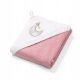  Babyono Kapuzenbezug 85 x 85 cm rosa