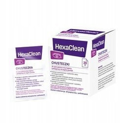 Chusteczki do powiek HexaClean 20 szt.