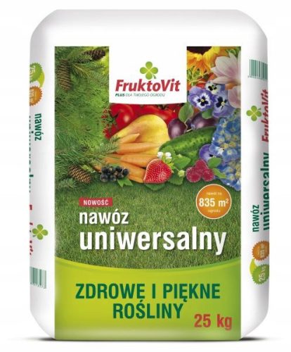 Gartendünger - Fruktovit Mehrkomponentendüngergranulat 25 kg 10 l