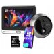 Ezviz 17 mm/35–105 mm/104° elektronischer Sucher + Hikvision HS-TF-C1 microSD-Karte | 64 GB 64 GB