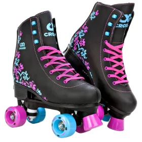  Croxer Tonia Rollschuhe Schwarz, Blau, Pink, Größen 35-38