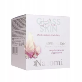    Nacomi Glass Skin aufhellende Gesichtscreme für den Tag, 50 ml