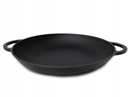  Gusseisenpfanne 40cm Grill Lagerfeuer mit Griffen