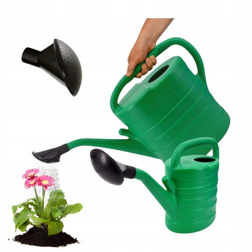  Eden Green Gießkanne 15 l, Kunststoff, Grüntöne