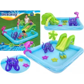 Bestway rechteckiger aufblasbarer Pool 239 x 206 cm