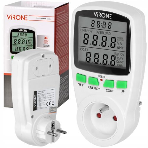  Retoo 16 A 3600 W Wattmeter