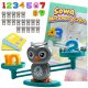  Webski Spielzeugwaage, große Eule, Mathematik-Set